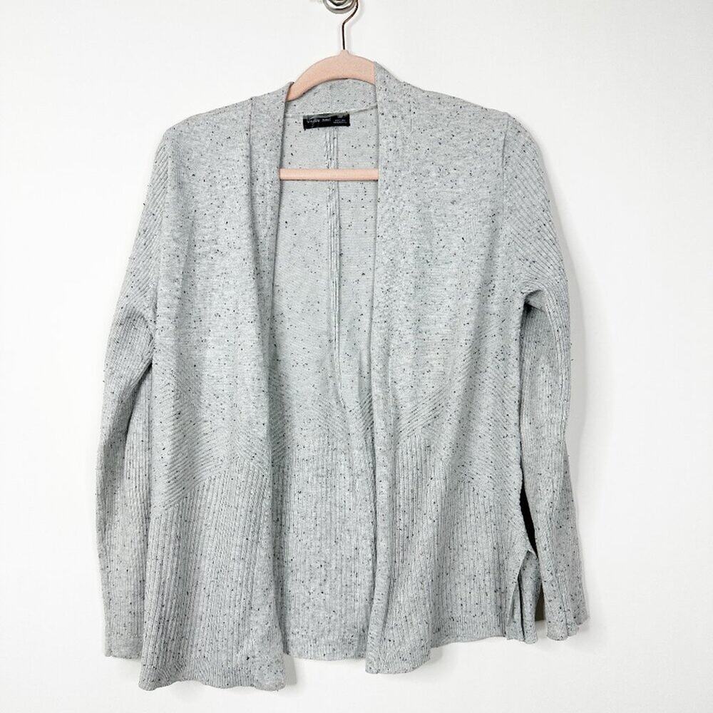 2/$30 Verve Ami Open Cardigan Gray Medium #A0468 TRB3 - Picture 3 of 7